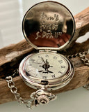 Full Metal Alchemist Chrome Pocket Watch