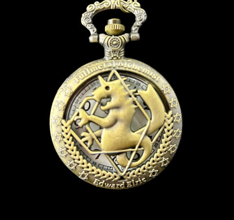 Full Metal Alchemist Bronzed Pocketwatch