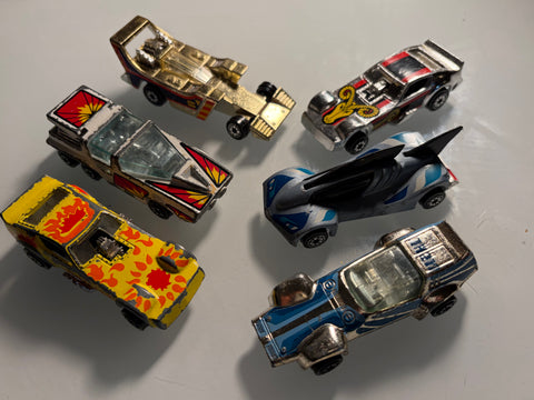 Vintage 80s Kenner Fast 111 Die Cast Lot
