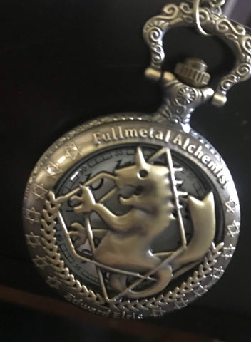 Full Metal Alchemist Bronzed Pocketwatch