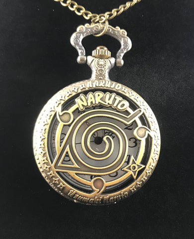 Naruto Hidden Leaf Pocket Watch